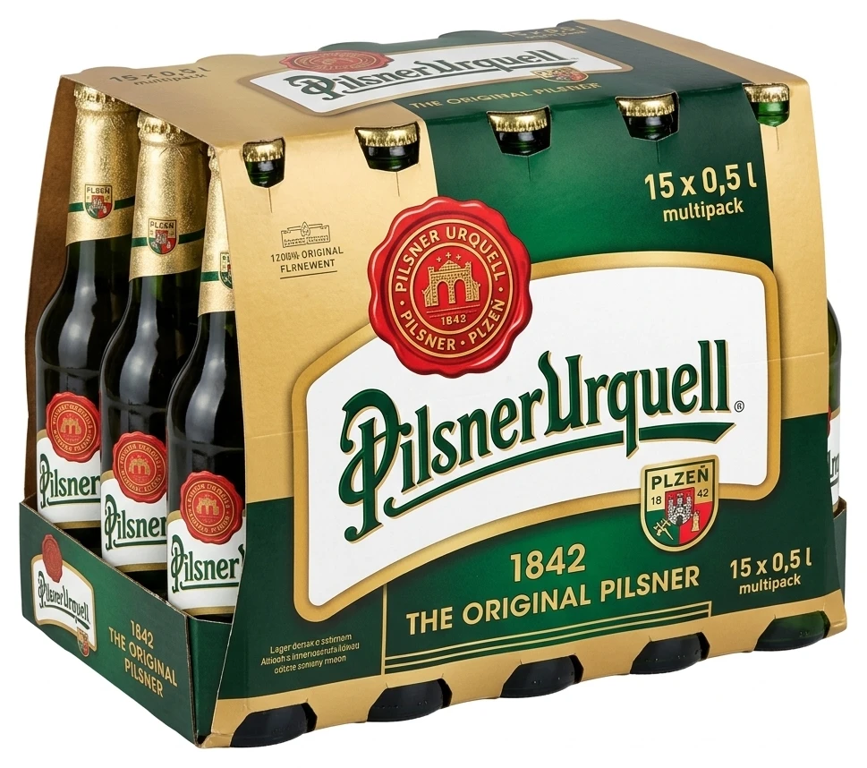 Pilsner Urquell Pivo světlý ležák multipack