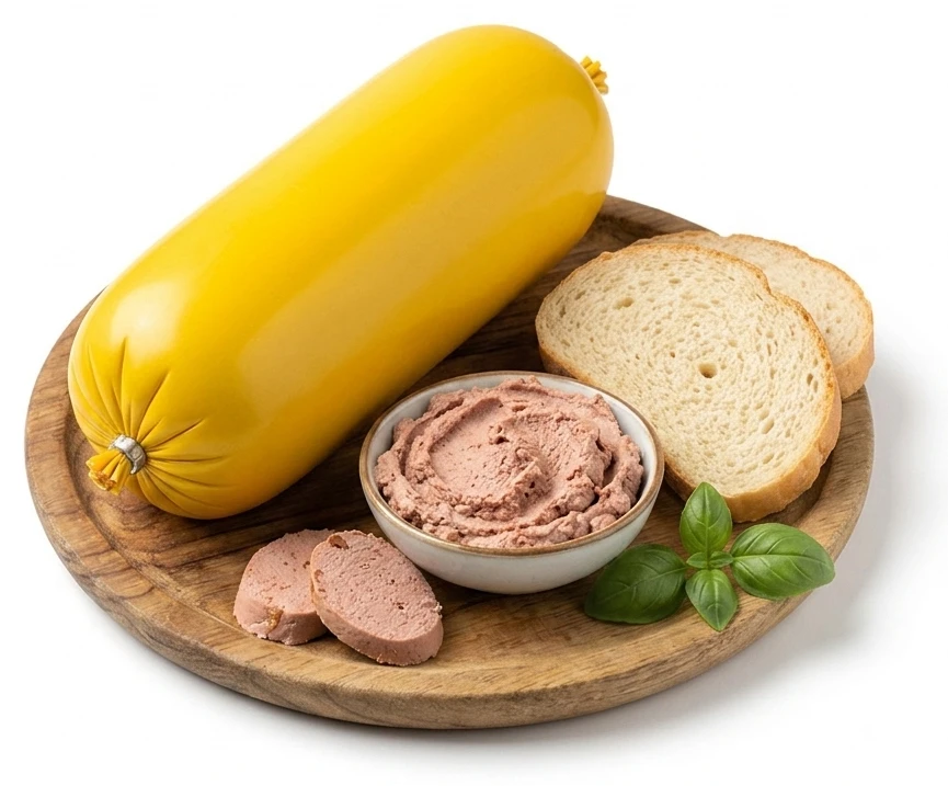 Uzeniny Příbram Játrová paštika s pečeným masem