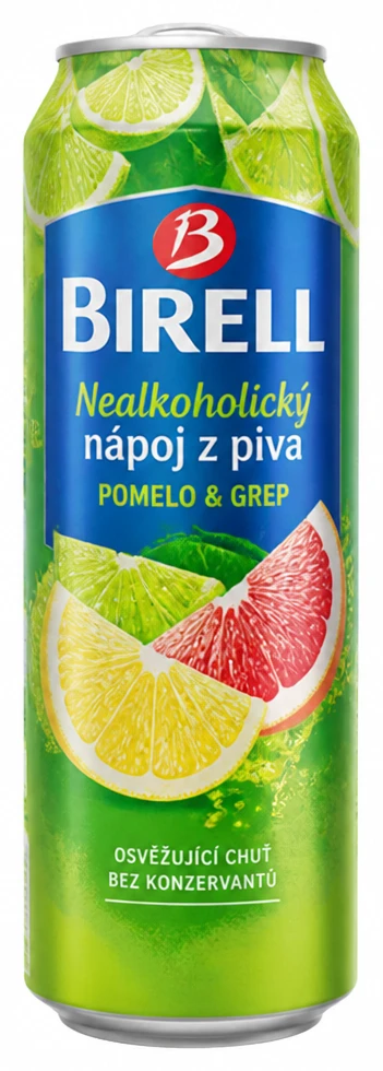 BIRELL Nealkoholický nápoj z piva