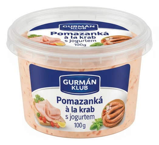 GURMÁN KLUB Pomazánka à la krab s jogurtem