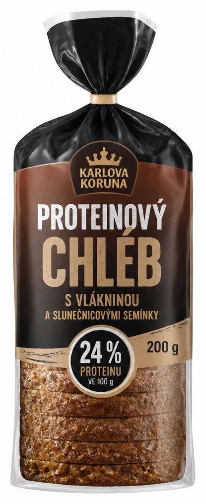 Proteinový chléb Karlova koruna