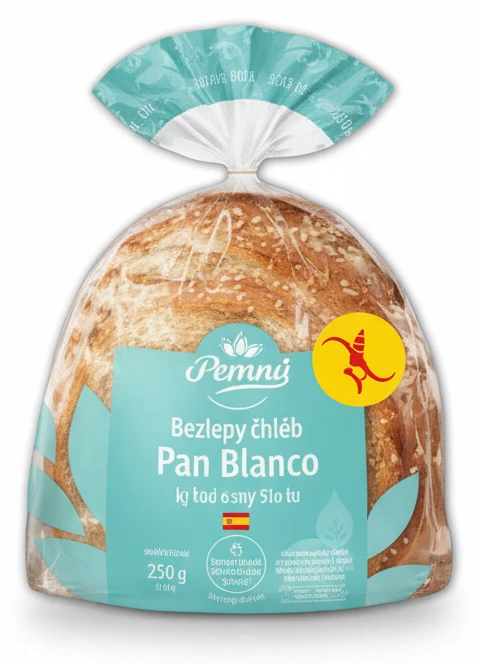Bezlepkový chléb Pan Blanco