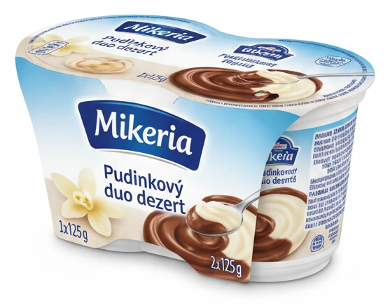 Pudinkový duo dezert Milkeria