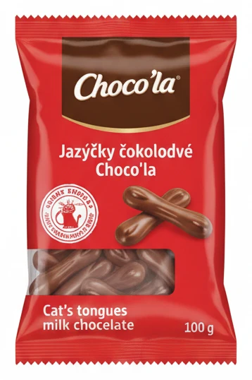 Jazýčky čokoládové Choco'la