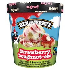 Ben & Jerry's Strawberry Doughnut-eee 465ml