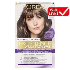 L'Oréal Paris Excellence Cool Creme 6 .11 Ultra popelavá tmavá blond, 72 ml + 48 ml + 12 ml + 60 ml