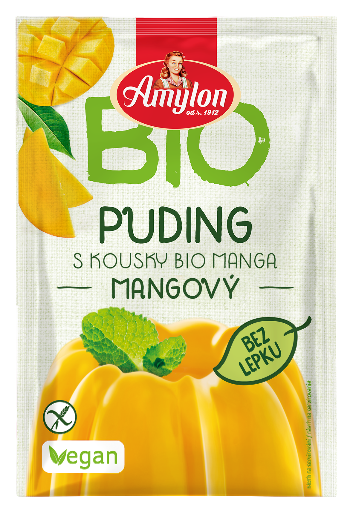 Amylon BIO Puding mangový bez lepku