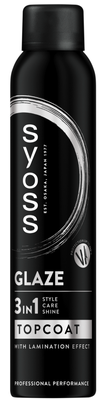 Syoss Glaze Topcoat - lesk na vlasy