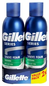 Gillette Series Sensitive pěna (2x 200 ml)