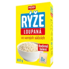 Menu Gold Rýže loupaná ve varných sáčcích 8 x 100g (800g)