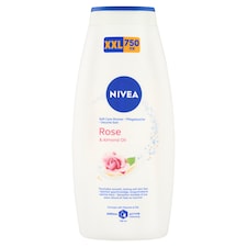 Nivea Rose & Almond Oil Pečující sprchový gel 750ml