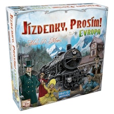 Hra jízdenky, prosím! Evropa