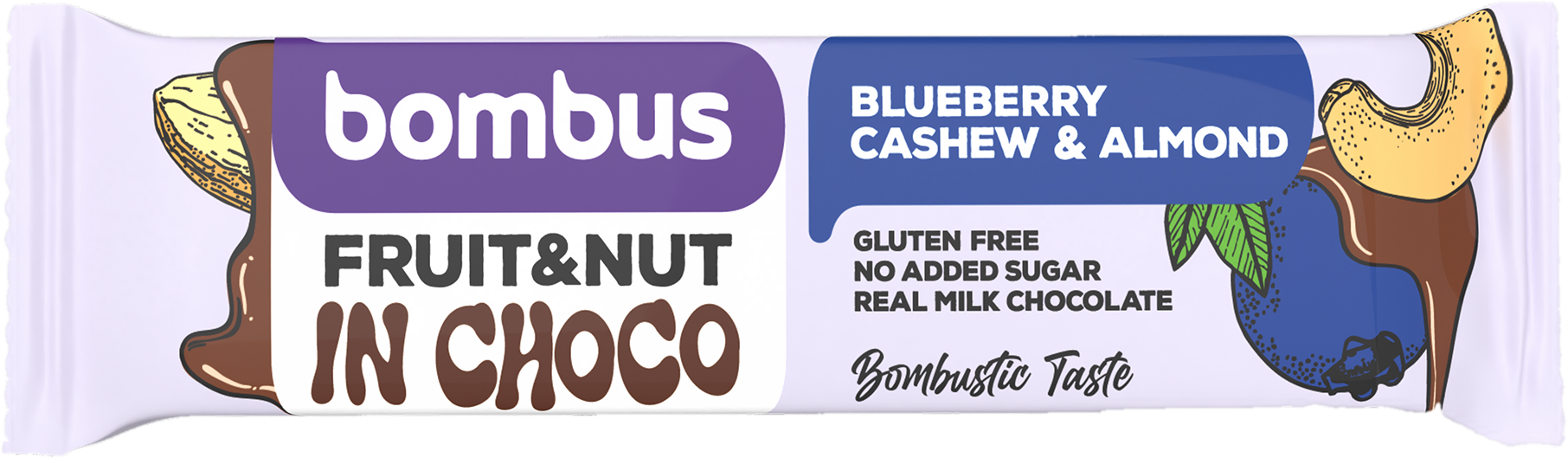 Bombus Fruit & Nut Blueberry, Cashew & Almond
