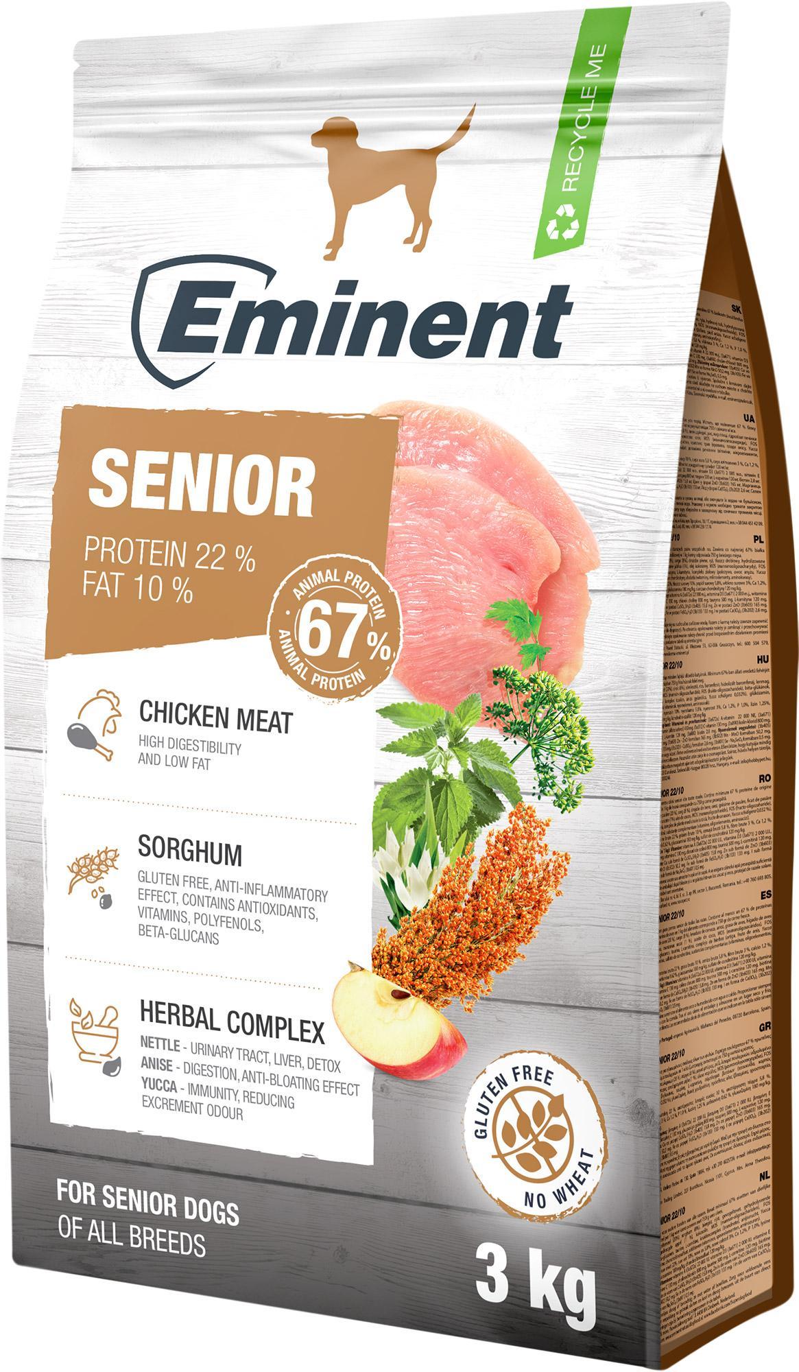 Eminent Senior granule pro starší psy všech plemen