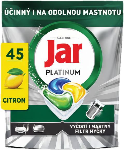 Jar Platinum Lemon tablety do myčky