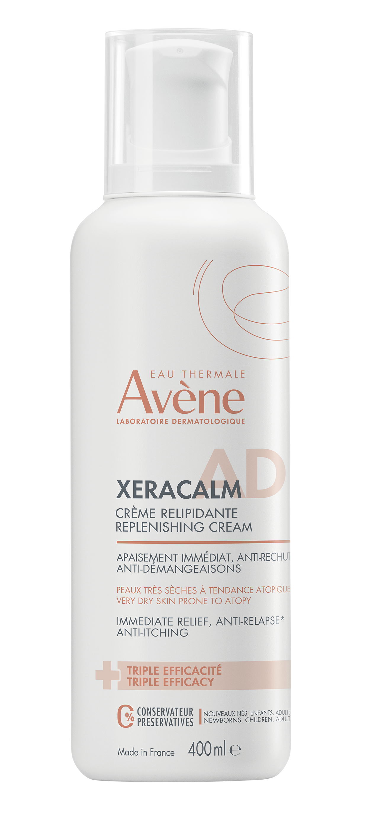 AVENE XeraCalm Relipidační krém 400ml