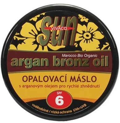Vivaco Arganové opalovací máslo OF 6
