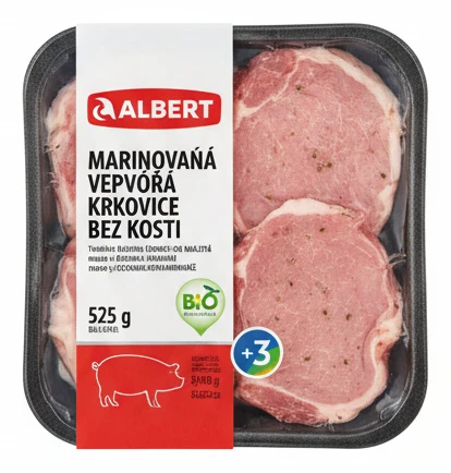 Albert Marinovaná vepřová krkovice bez kosti