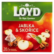 Loyd Jablka & skořice ovocno-bylinný čaj aromatizovaný 20 x 2,25g (45g)