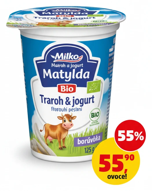 Tvaroh a jogurt Matylda Bio Milko