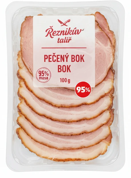 Pečený bok Řezníkův talíř