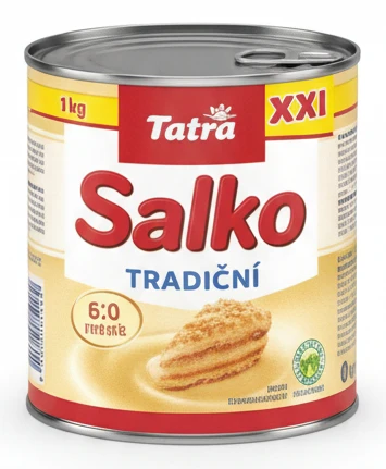 Kondenzované mléko 8% Salko Tatra