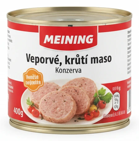 Vepřové, Krůtí Maso Meining