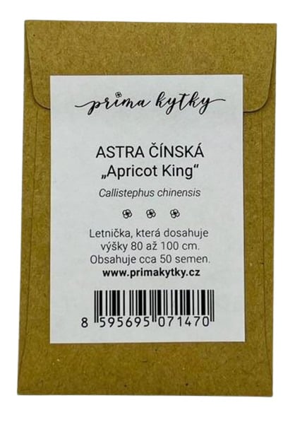 Prima kytky Astra čínská „Apricot King"