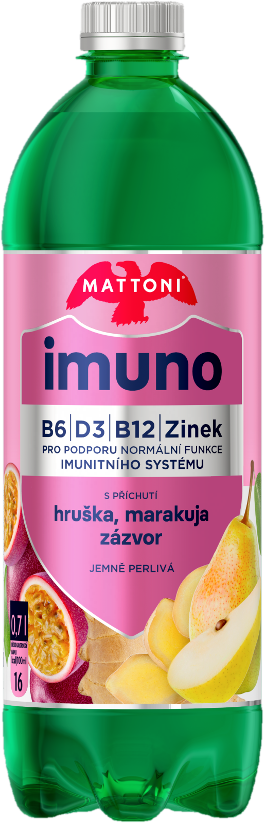 Mattoni Imuno hruška, marakuja a zázvor