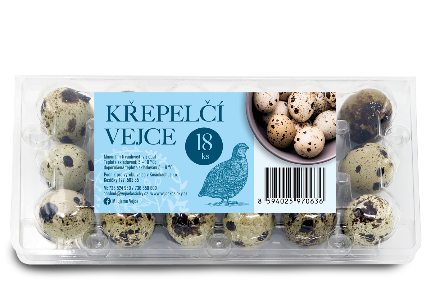 Milujeme vejce Křepelčí vejce