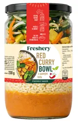 Freshery Red curry bowl s uzeným tofu (směs na přípravu pokrmu)