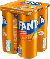 Fanta Pomeranč Multipack, plech 4x330ml