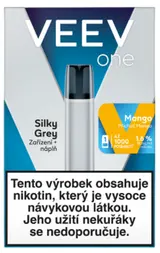 VEEV ONE Starter Kit Silk Gray + náplň Mango 2 ml (18 mg)