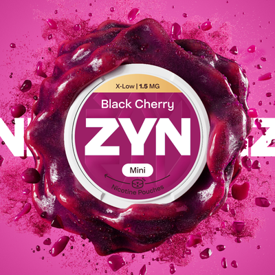 ZYN Black Cherry 1,5 Mini, 8 g (3,8 mg)