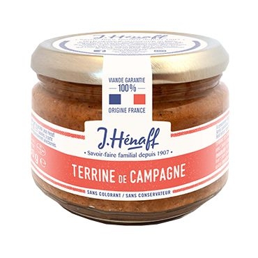 J. Hénaff Traditional country pate, Tradiční venkovská paštika 180g