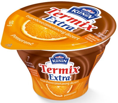 Mlékárna Kunín Termix Extra pomeranč