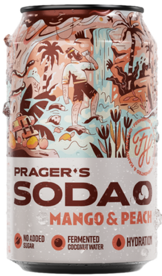 PRAGER'S Soda Mango Peach