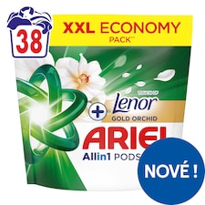 Ariel Allin1 PODS +Touch of Lenor Gold Orchid, 38 Praní