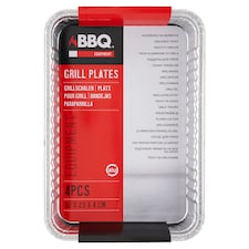BBQ Grilovací tácky 32 x 23 x 4 cm 4 ks