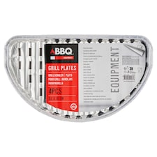 BBQ Talíř na grilování 32 x 19 cm 4 ks