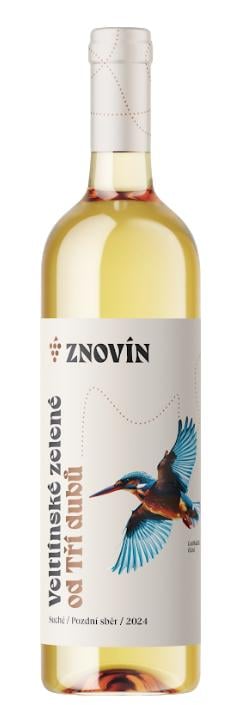 Znovín Znojmo Veltlínské zelené pozdní sběr Ledňáček říční