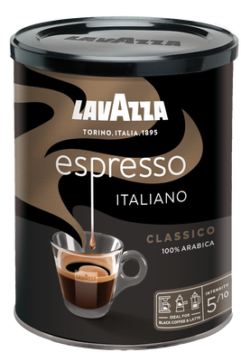 Lavazza Caffe Espresso mletá káva