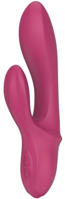 Sexy Elephant Silikonový vibrátor s výběžkem na klitoris Bunny Duo (19,2 cm)