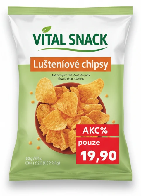 Vital Snack Luštěninové chipsy
