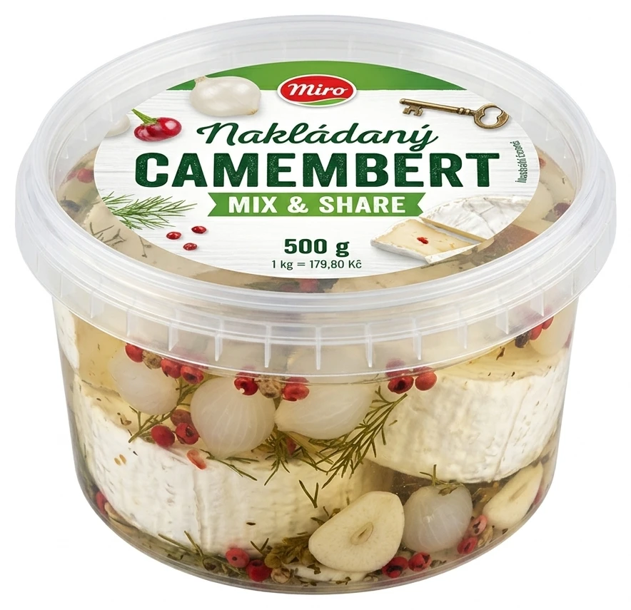 Nakládaný Camembert Mix & Share
