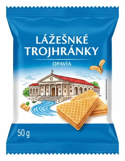 Lázeňské trojhránky Kolonáda Opavia
