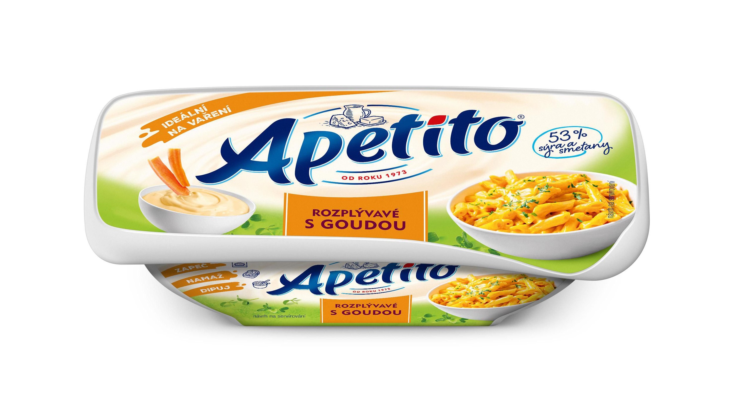 Apetito Rozplývané s Goudou 190g