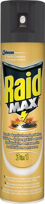Raid Max Proti lezoucímu hmyzu 400 ml