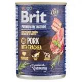 Brit Premium by Nature Pork with Trachea kompletní krmivo pro dospělé psy všech plemen 400g