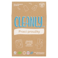 Cleanly Eco Prací proužky 50 praní 50 ks